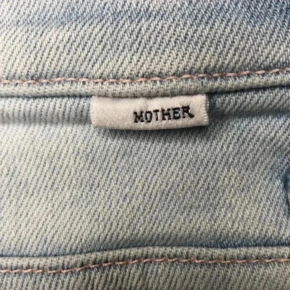 MOTHER- The Insider Crop Step Fray Limited Edition Jeans | Size 30 - Picture 10 of 15